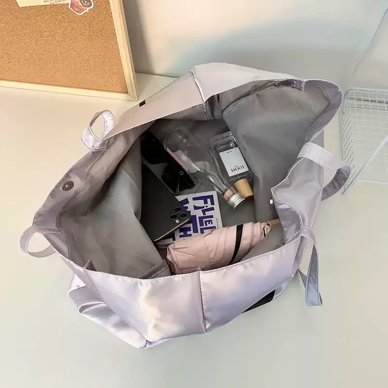 كارتون كيتي حمل حقيبة لطيف سعة كبيرة حقيبة الطالب على ظهره خمر حقائب السفر الفضية أكياس التسوق #6