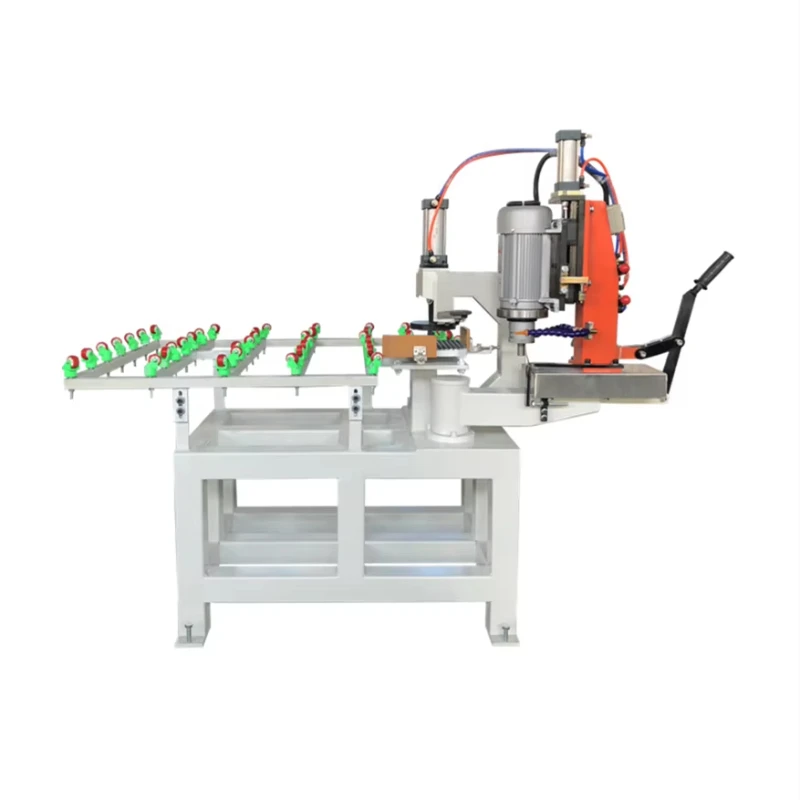 

High repurchase rate single and double manual automatic glass rounding machine