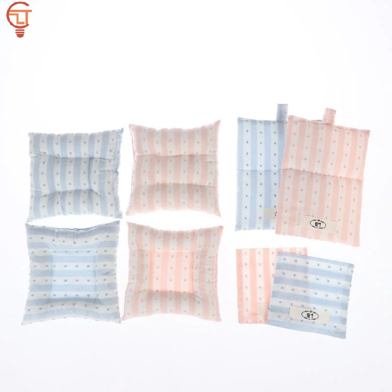 

Breakfast Table Mat Striped Polka Dots Placemat for Dining Room Kitchen Easy Clean Soft Table Decor