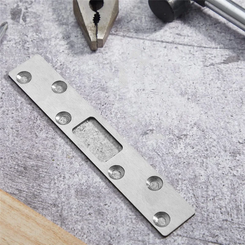 ABRS-Door Strike Plate Deadbolt Strike Plate قفل الباب لوحة الباب سترايك لوحة مزلاج الباب