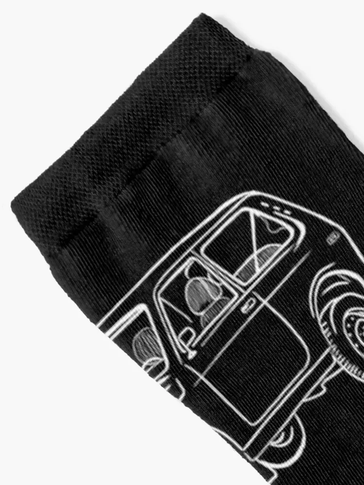 Lada Niva Socken verrückte Neuheiten essentielle warme Winters ocken Frauen Männer