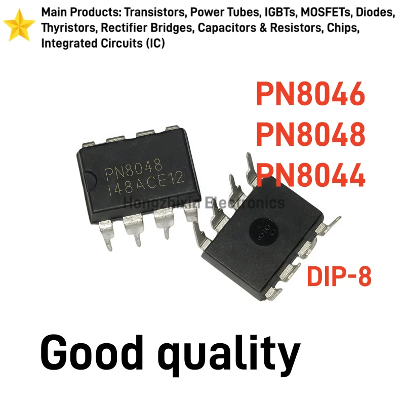 10PCS PN8046 PN8048 PN8044 Package DIP-8 New High Performance Switching Power Adapter Chip