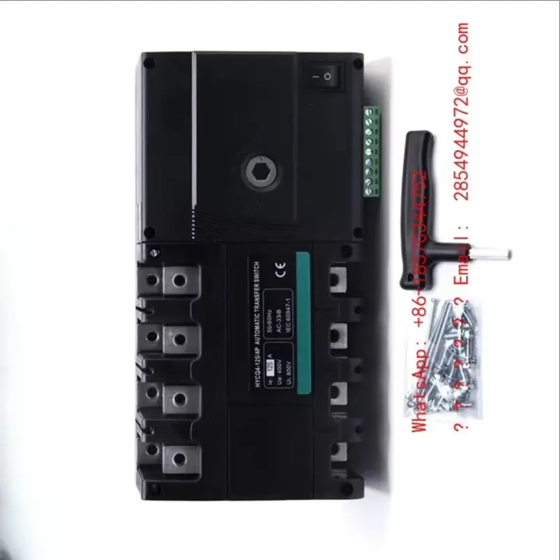 

2026 HYCQ4-125 Automatic Transfer Switch Generator Mains Switch Switch PC Grade 125A 4P