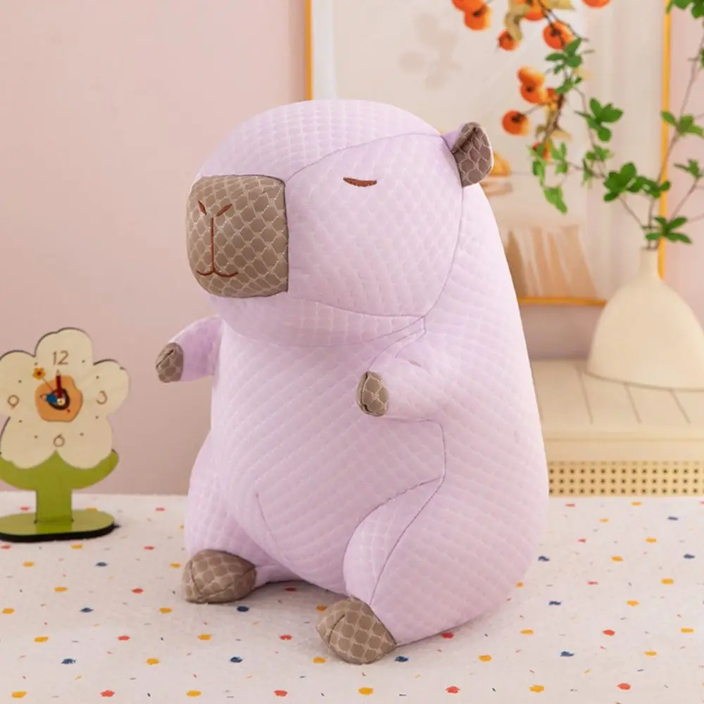

Soft Cushion Cool Surface Capybara Summer Refreshing Capybara Pillow Lovely Ice Silk Cool Beans Capybara Doll Children's