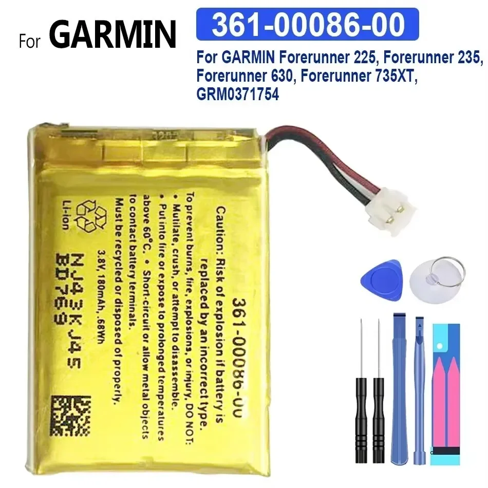 Portable Battery 90mAh-600mAh for Garmin Forerunner 310XT GPS 110 210 210W PD3032 35 45 235 735 920XT 220 225 230 620 630 735XT