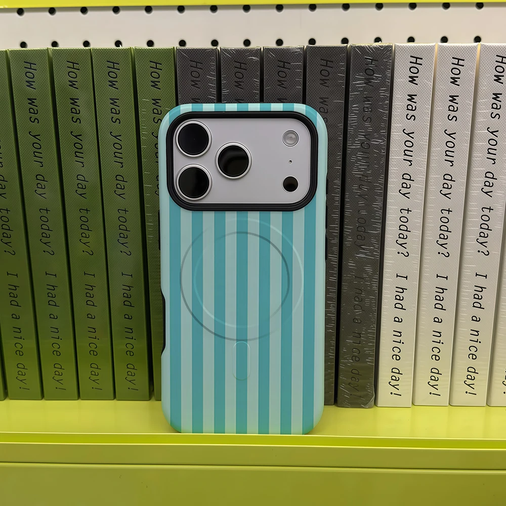 Mint Stripe Doppelschichtige R – Phone Accessories And Cases Bewertung und Preis