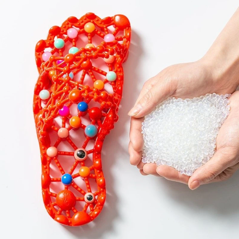 Bathroom Summer Slippers Dormitory Home Non-slip Indoor Bath Breathable Women Hollow Foot Massage Leakage Quick Drying