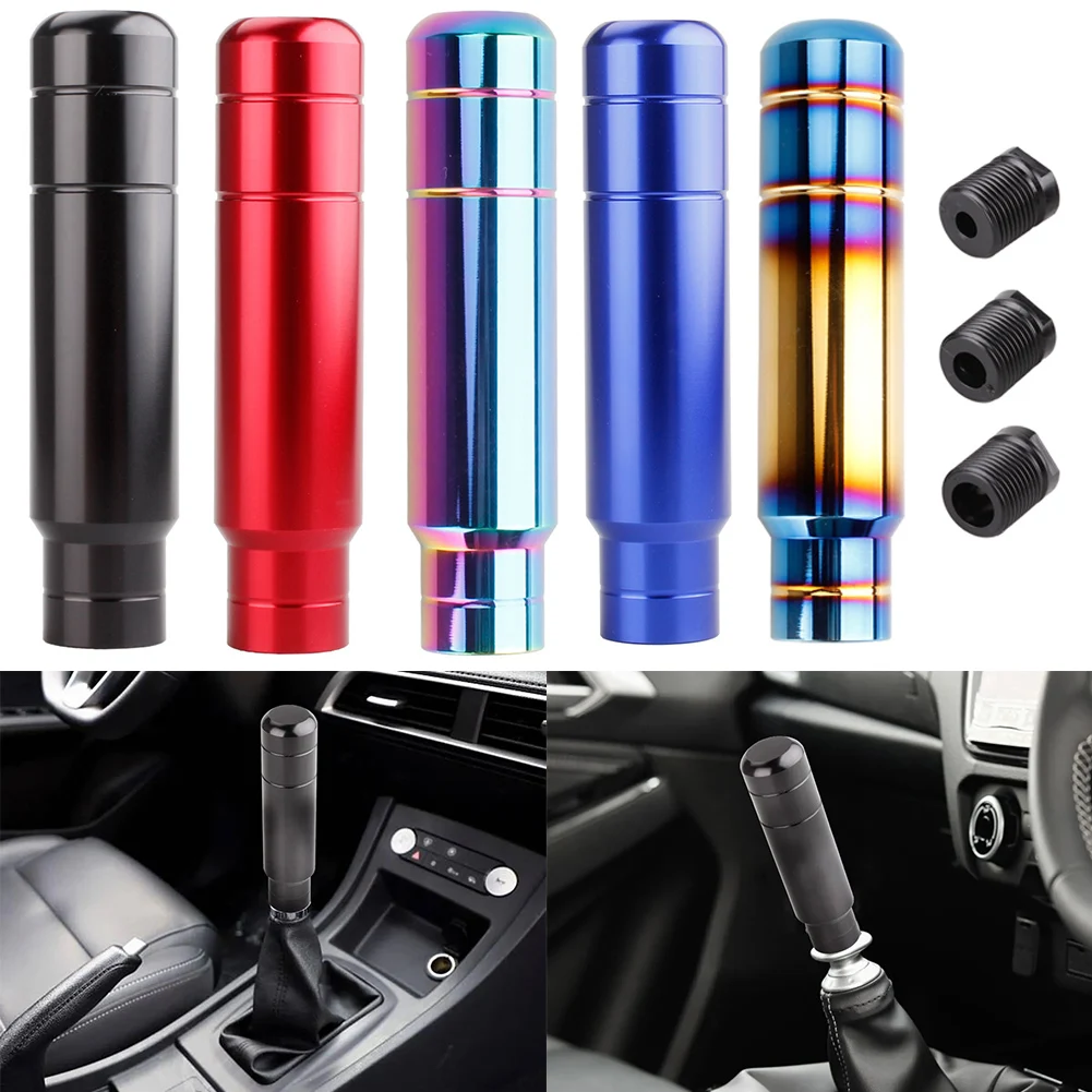 

Universal-Aluminum Alloy Car Gear Shift Knob Shifter Lever Head Automatic Manual Car Gear Shift Knob Shifter Lever