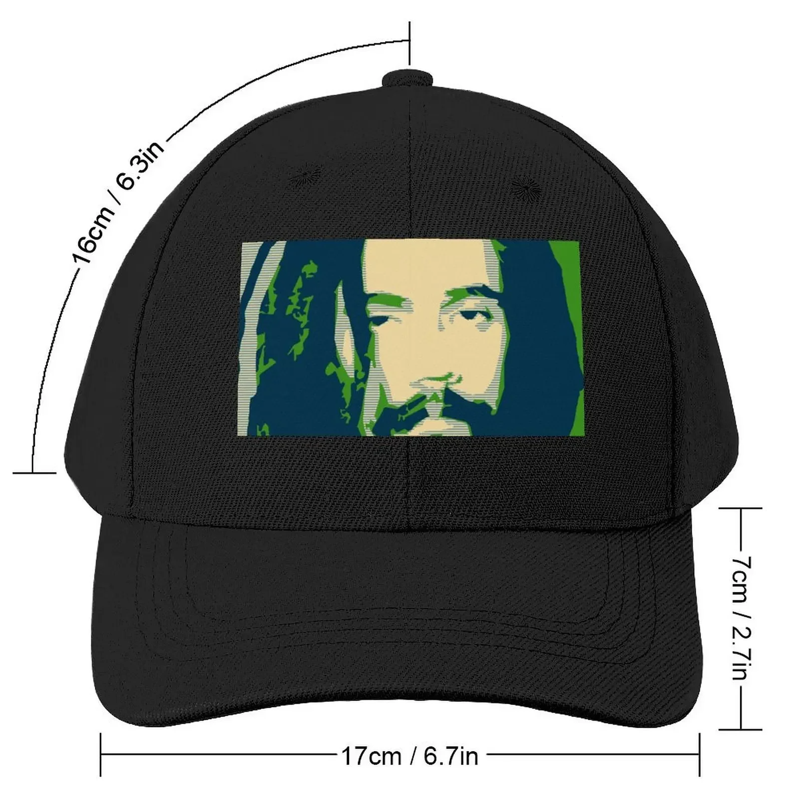 Jamaica Icons Damian Marley HOPE Poster Famous Jamaican Singer Baseball Cap Luxury Hat custom Hat Luxury Man Hat Women Men's