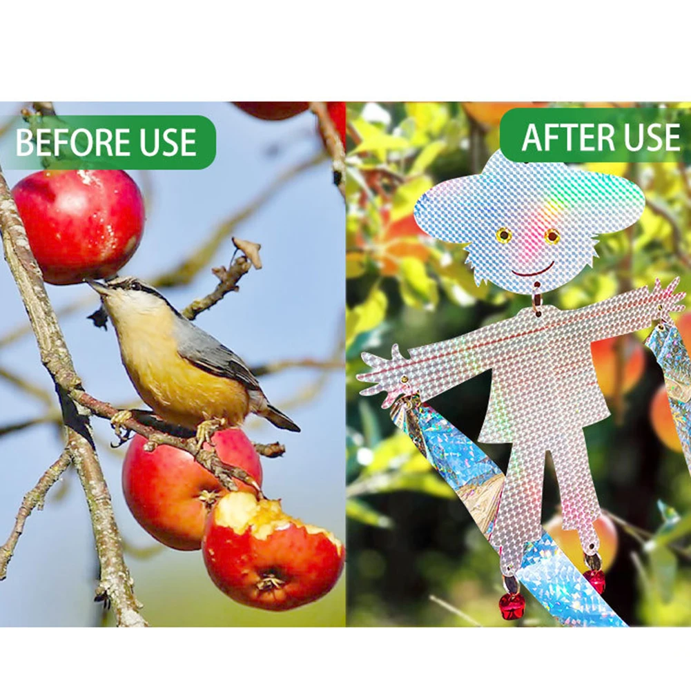 Brand New Bird Scarecrow Home PET Pigeon Reflective Bird Replacement Fruit Trees Spare Parts Brand New Bird Scarecrow