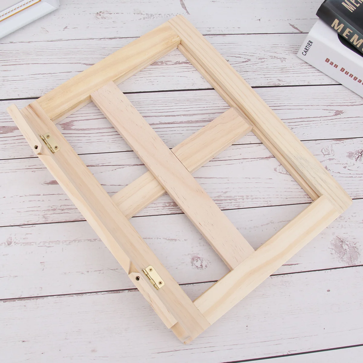 

Wooden Reading Stand Adjustable Book Holder For Tablet Music Sheet Bookshelf Rack Wood Reading Bracket Book Stand