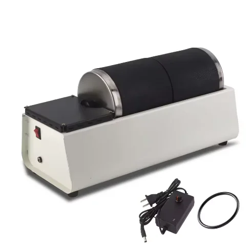 Dual Drum Rotary Rock Tumbler Polisher Machine