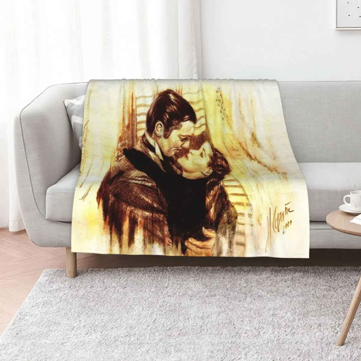 

Gone with the wind - Gone with the wind Throw Blanket Nap Loose cosplay anime Luxury Thicken Blankets