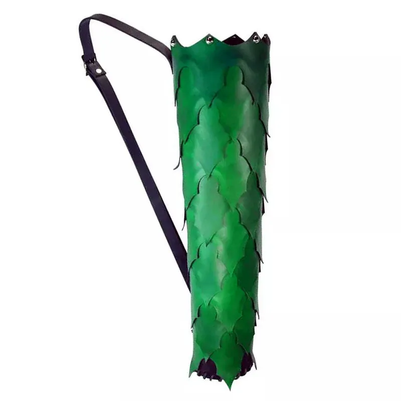 

Medieval Archer Ranger Shoulder Strap Archery Quiver Arrow Rack Renaissance Elf Hunter Role Playing Costume Accessories Prop Bag
