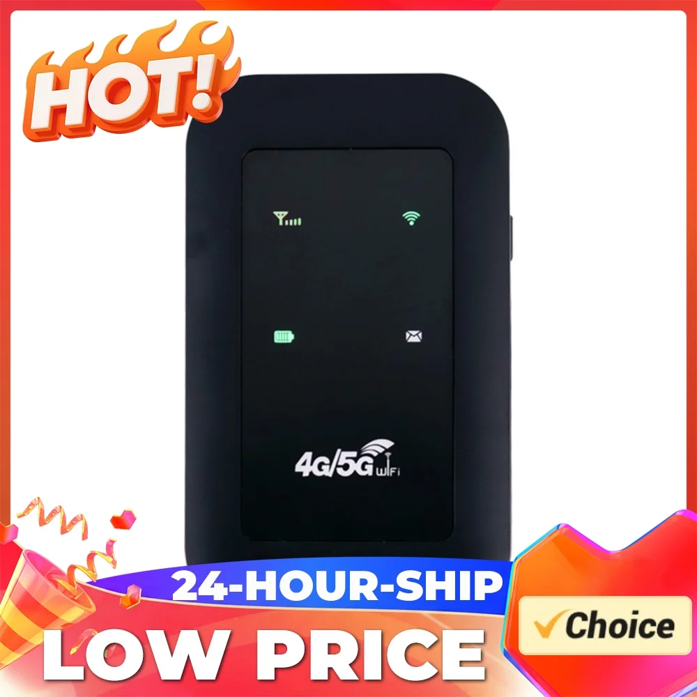 4G LTE Router 150Mbps WiFi Repeater Signal Amplifier Network Expander Mobile Hotspot Pocket Wireless Mifi Modem SIM Card Slot