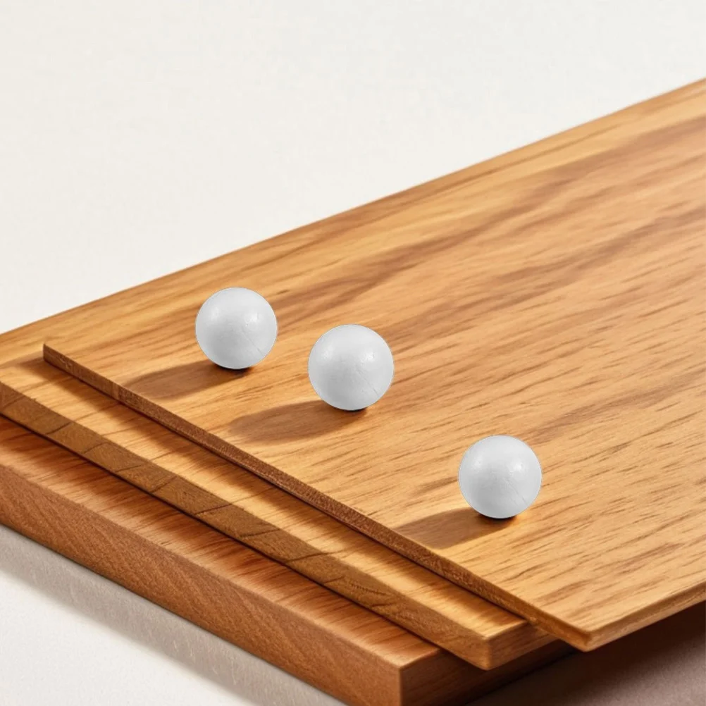 50 قطعة كرات رغوة البوليسترين الصلبة مستديرة لتقوم بها بنفسك لوازم الحرفية لم تنته الكتابة على الجدران الحلي للمشروعات المدرسية المنزلية