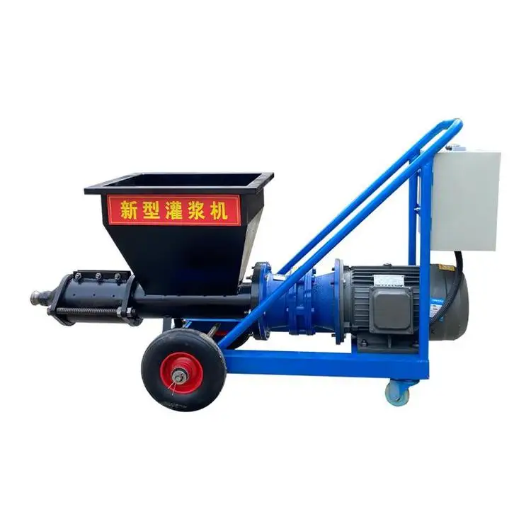 High Efficiency Pressure  220v Cement Mortar Grouting Pump Machine