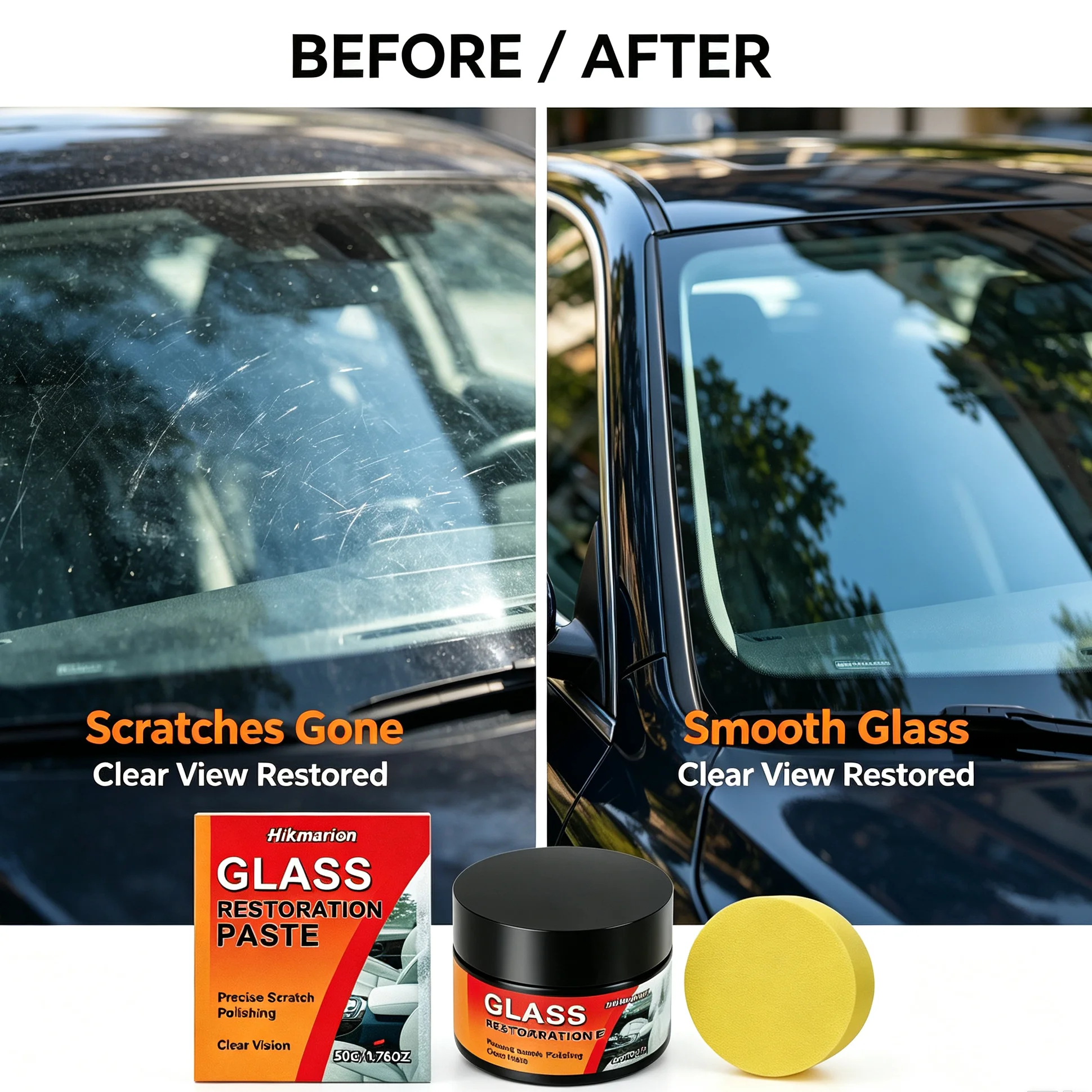 Car Scratch Repair Polishing Wax Paste - Car Glass Polishing Wax Scratch Remover