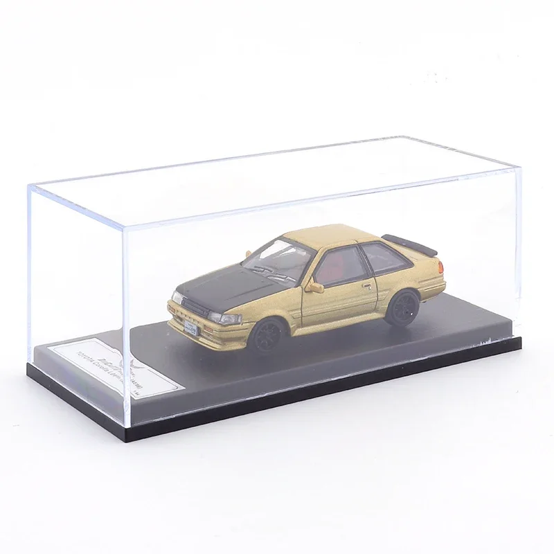 DCT 1:64 Alloy Die Cast Car Model Toyota Corolla Levin AE86 Collectible Ornament Miniature Model Toys for Kids