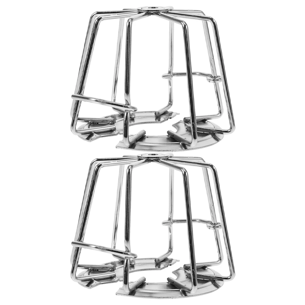 

2Pcs Sprinkler Head Cover Fire Protector Embedded Metal Guard Iron HighTemperature Commercial Residential Buildings