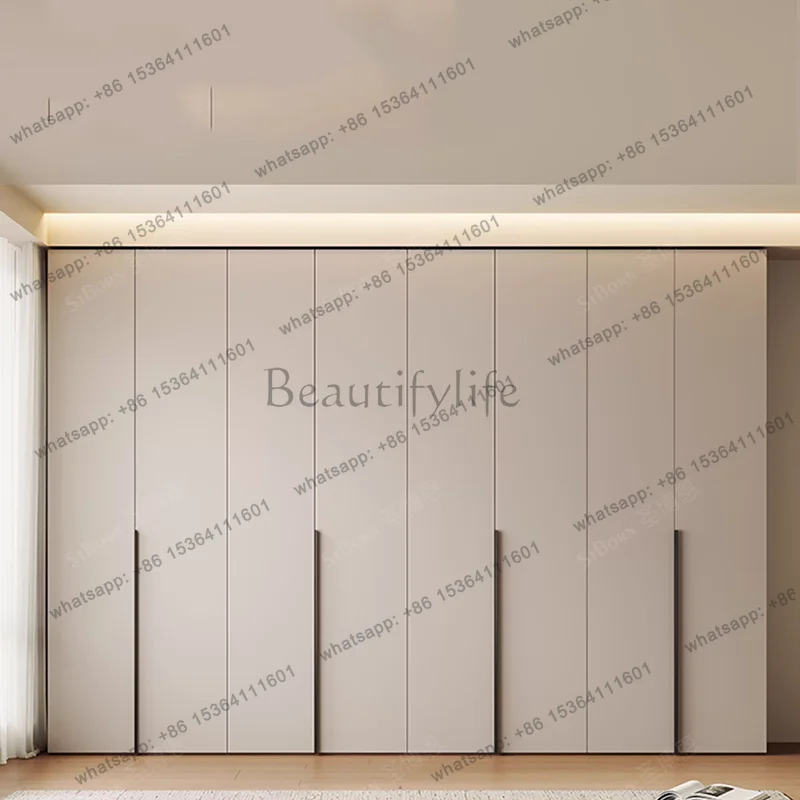 

Modern Cabinet Closet Storage Organizer Clothes Partitions Living Room Shelves Fabric Wardrobe Display Ropero Home Furniture