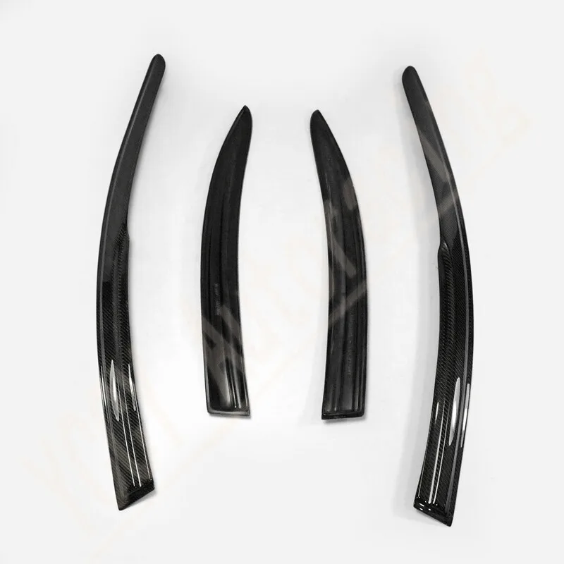 

For Mitsubishi EVO X 10 /Lancer EX Carbon Fiber Rain Wind Visor Deflector Cover