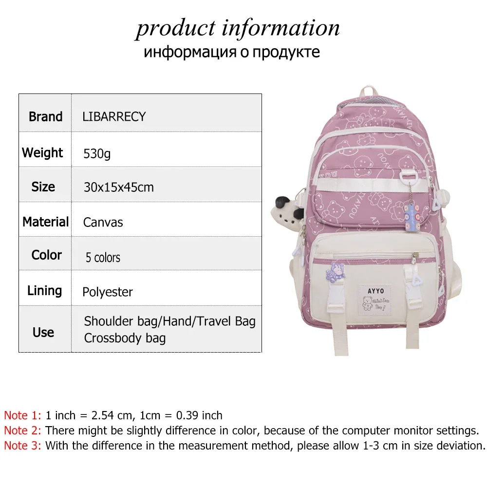 Mochila de nylon colorida para meninas adolescentes, bolsa escolar para mulheres, mochila japonesa e coreana, bolsas de estudante, mochila para