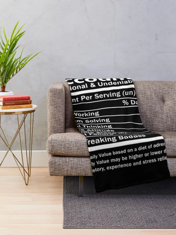 Senior Tax Accountant Throw Blanket Summer Beddings blankets ands Bed Blankets