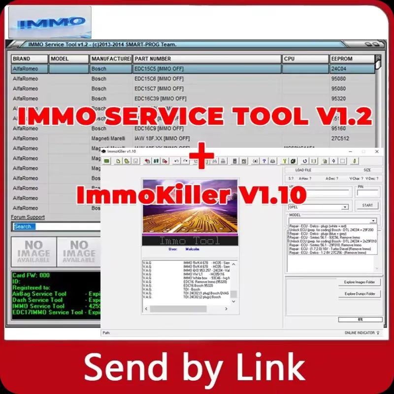 

2024 Venta caliente ImmoKiller V1.10 Nuevo IMMO Off Software v1.1 Programador ECU IMMO SERVICE TOOL V1.2 Immo Off Software 2 en