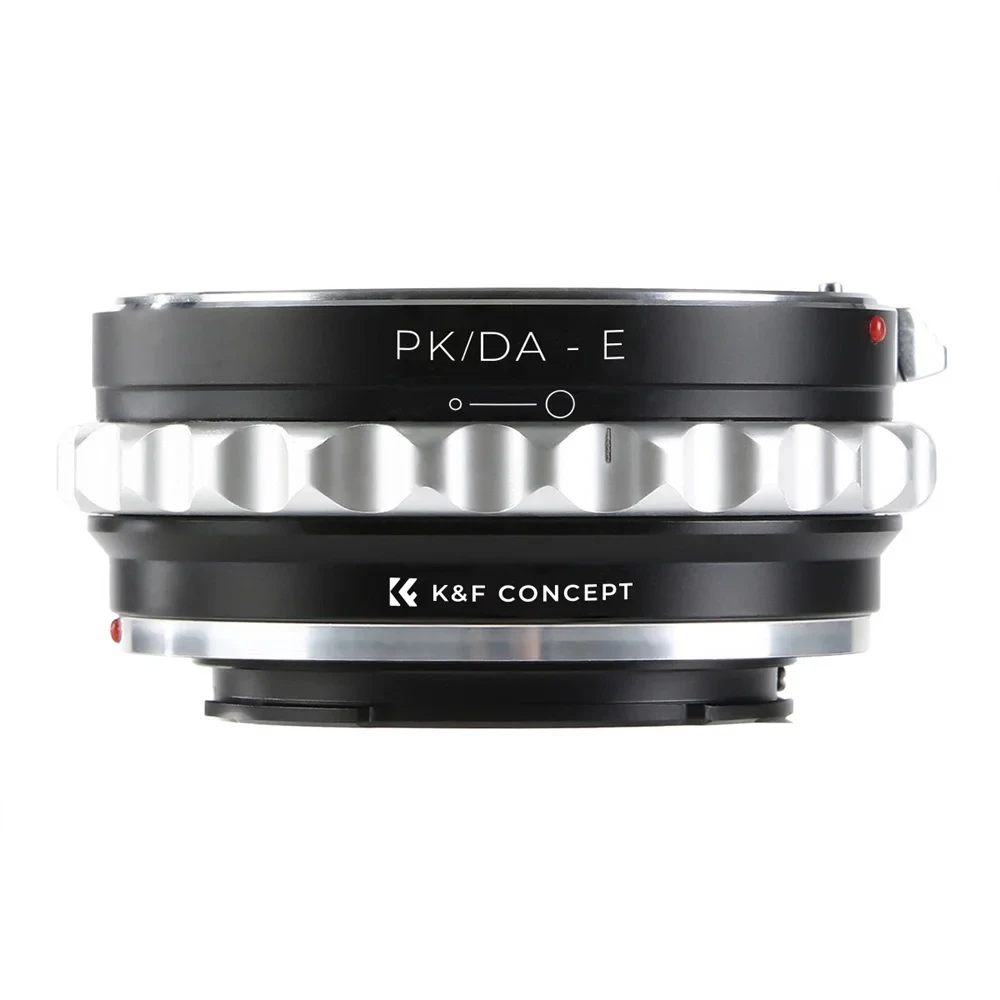 K&F Concept Lens Mount Adapter Ring for Pentax K/M/A/FA/DA Lens to Sony E-mount NEX Camera Body