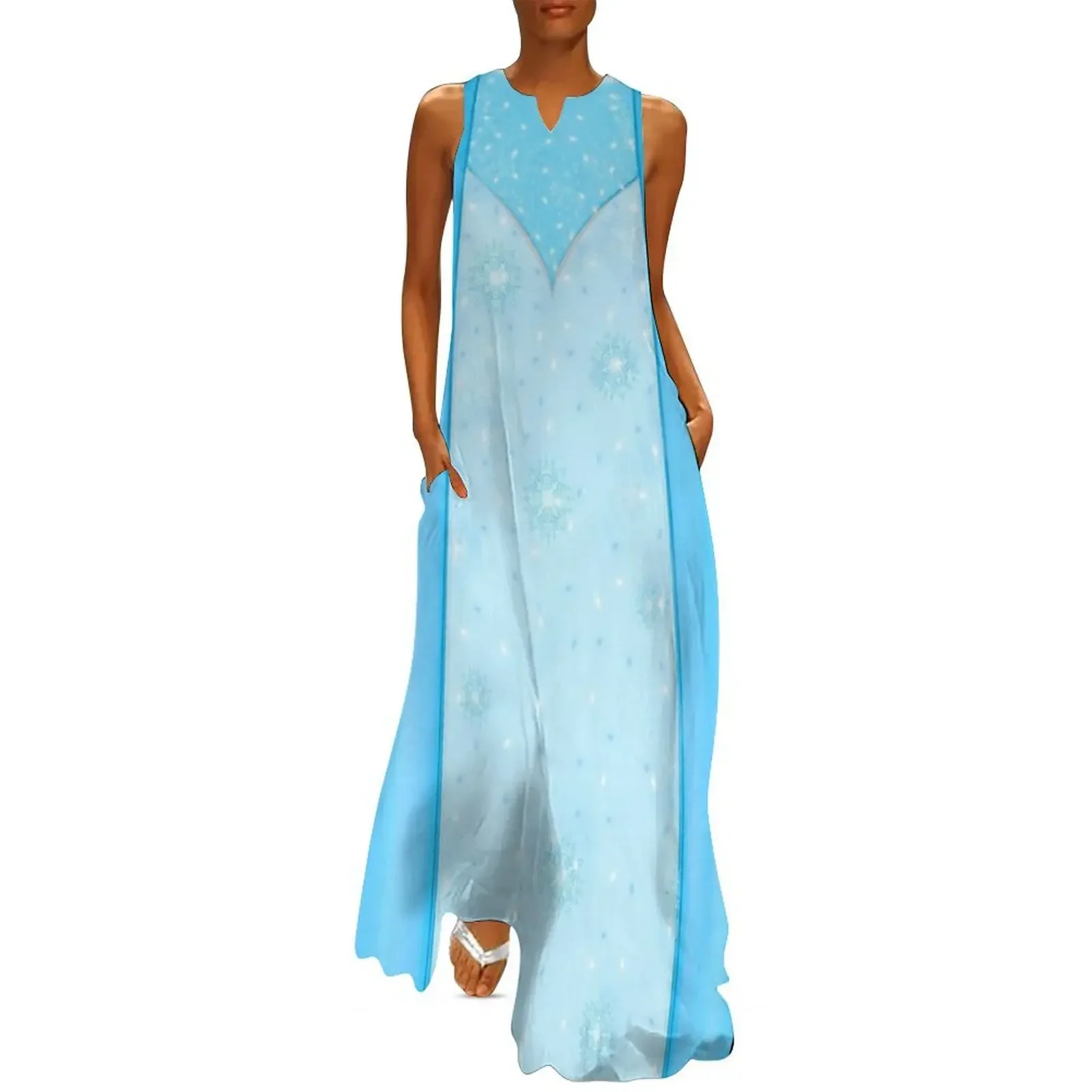 

Elsa the Ice Queen Long Dress summer dresses Woman clothing elegant evening dresses for women 2025 Dress women Dress