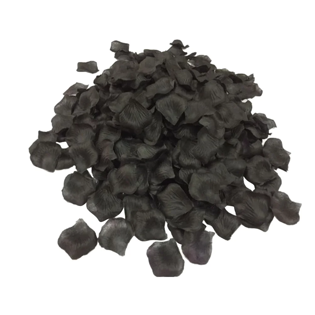 1000 قطعة بتلات الورد الاصطناعي زهرة الحرير ديكور لحفل الزفاف دش عيد الحب الحدث محاكاة البتلة وهمية