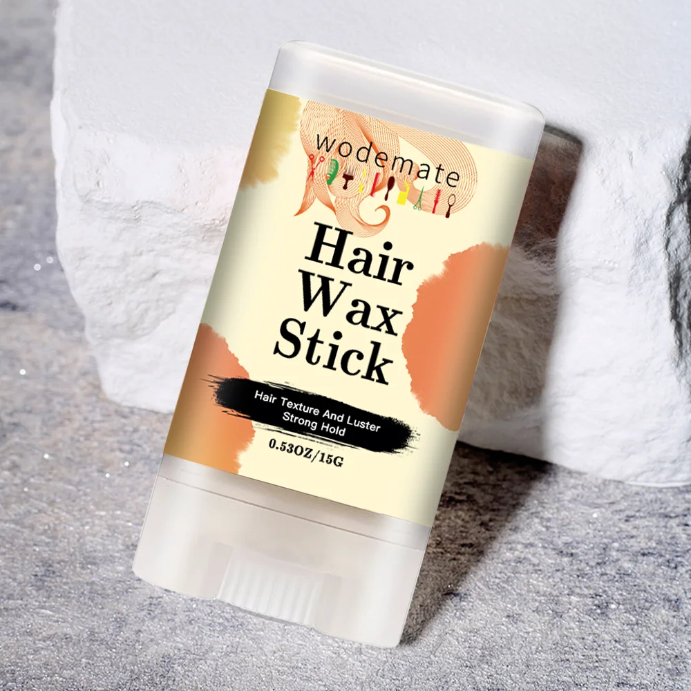 Hair Wax Stick Professional Broken Hair Artifact Edge Control Styling Hair Frizz Fixed Fluffy Melt Band Travel Wig Install Kit