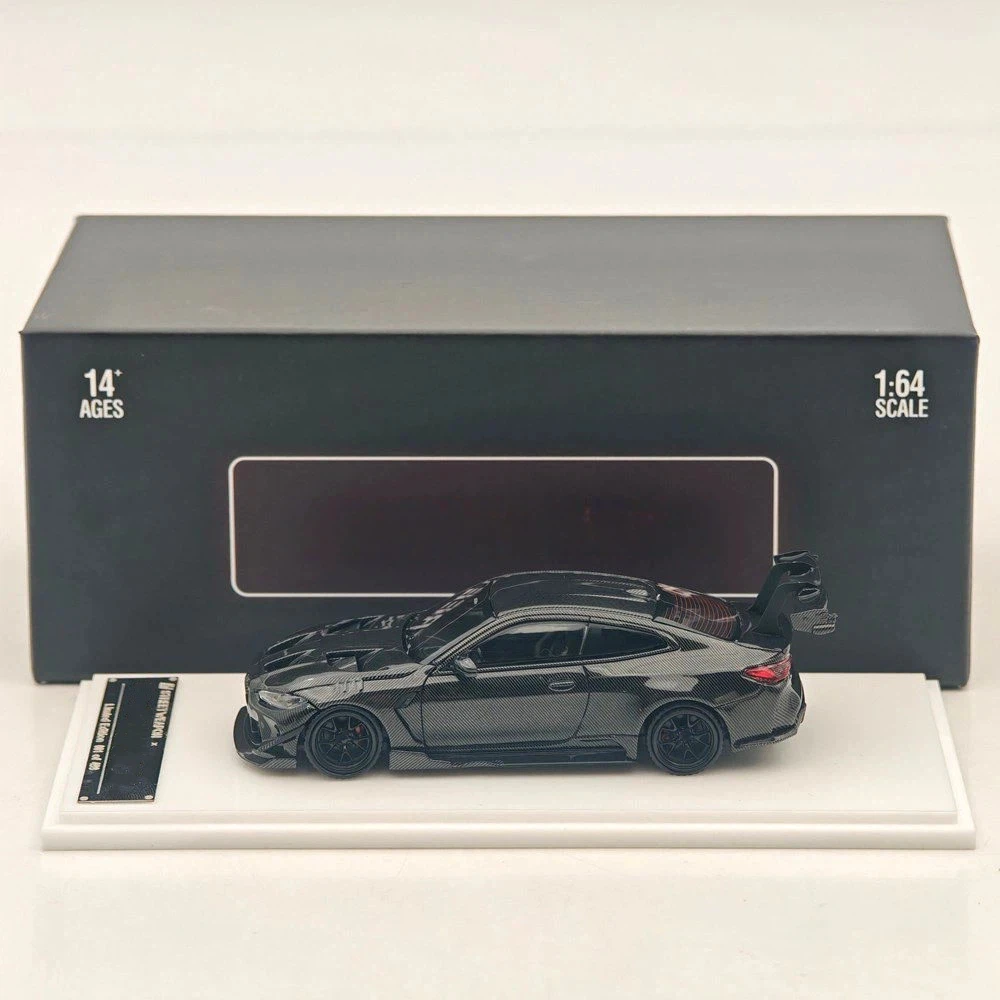 1-64-m4-adro-kits-full-carbon-texture-black-2026-tmcs-limited-diecast-alloy-car-sw-model-collection-toy-vehicle-models
