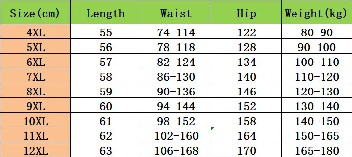 Short Respirant et Fin pour Homme, Vêtement Décontracté, 180Kg, 12XL, Été