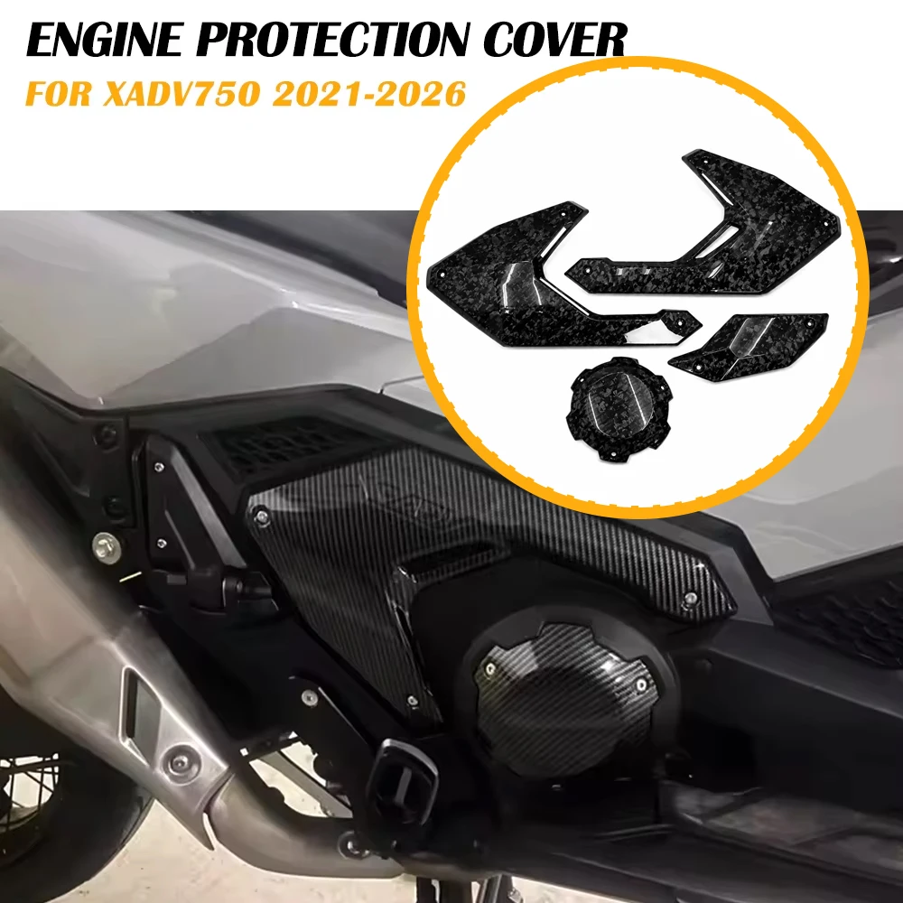 

Motorcycle Side Panel Frame Cover Fairing Cowl Accessories For Honda X-ADV750 XADV 750 2021 2022 2023 2024 2025 2026