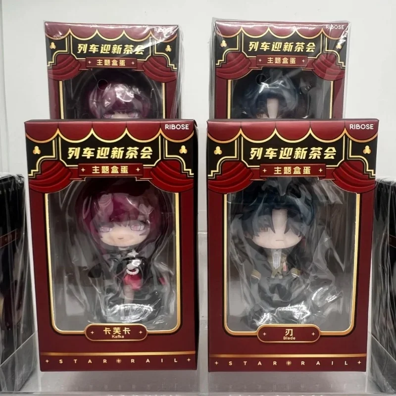 

Mihoyo Honkai: Star Rail Q-Version Action Figure - Egg Cartoon Doll Trailblazer Collectible Toy for Tea Party