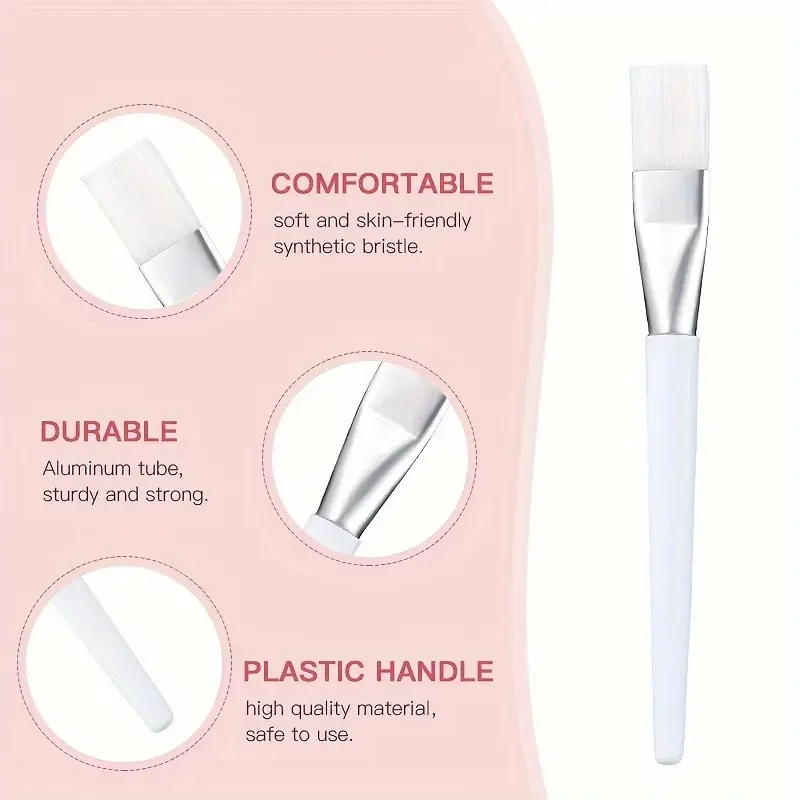 Face DIY Mask Brush Set Multifunctional Facial Mask Mud Application Brush Women Acid Applicator Brush Beauty Skin Care Brushes image 5