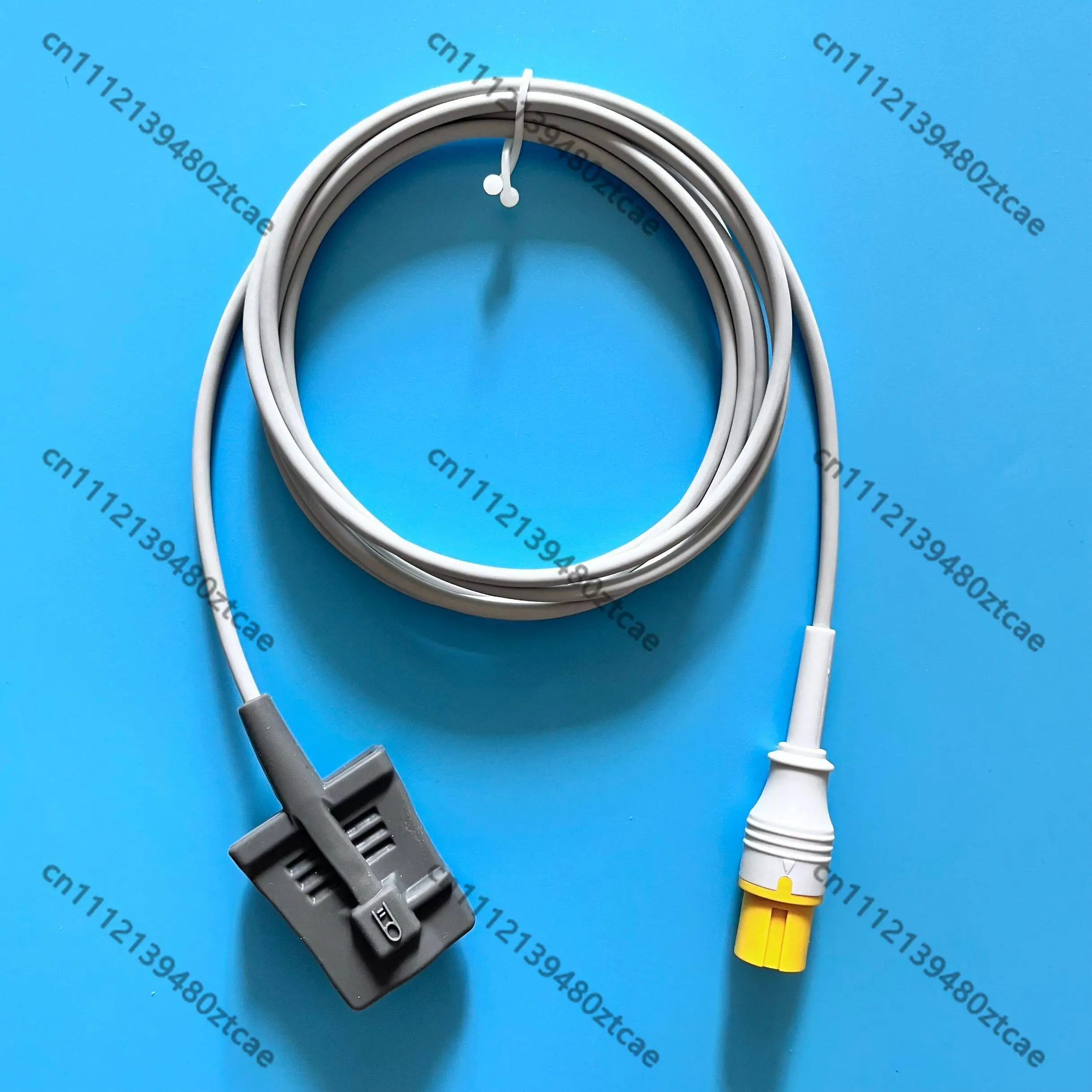 6 Pin SpO2 Probe Finger Clip Pulse Oxygen Sensor Reusable Replacement for Digital Patient Monitor