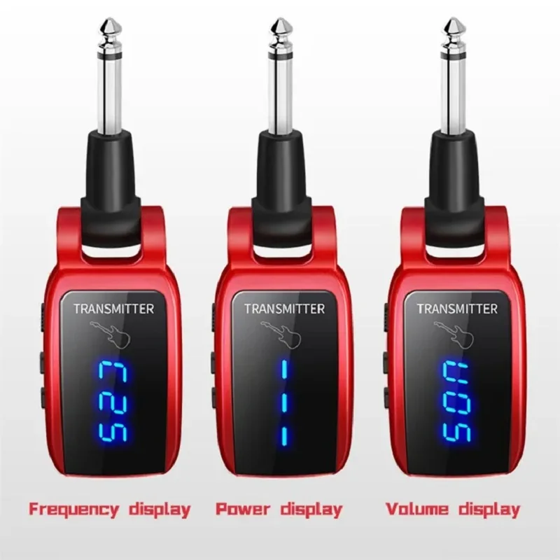 Electric Guitar Wireless Transceiver Electric Wind Instrument Audio Transmission System Pickup Receive Transmit Electric Bass