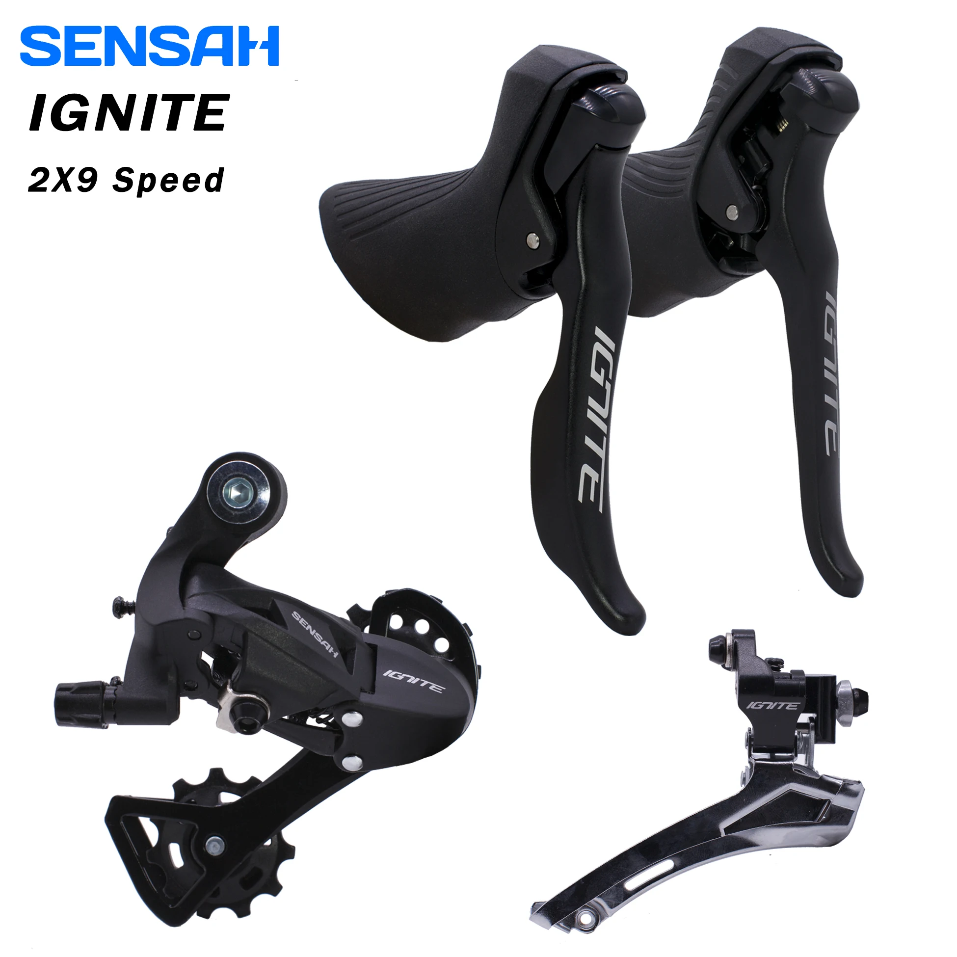 SENSAH IGNITE 2x9s Bicycle Shifting 2x9 Speed Shifter