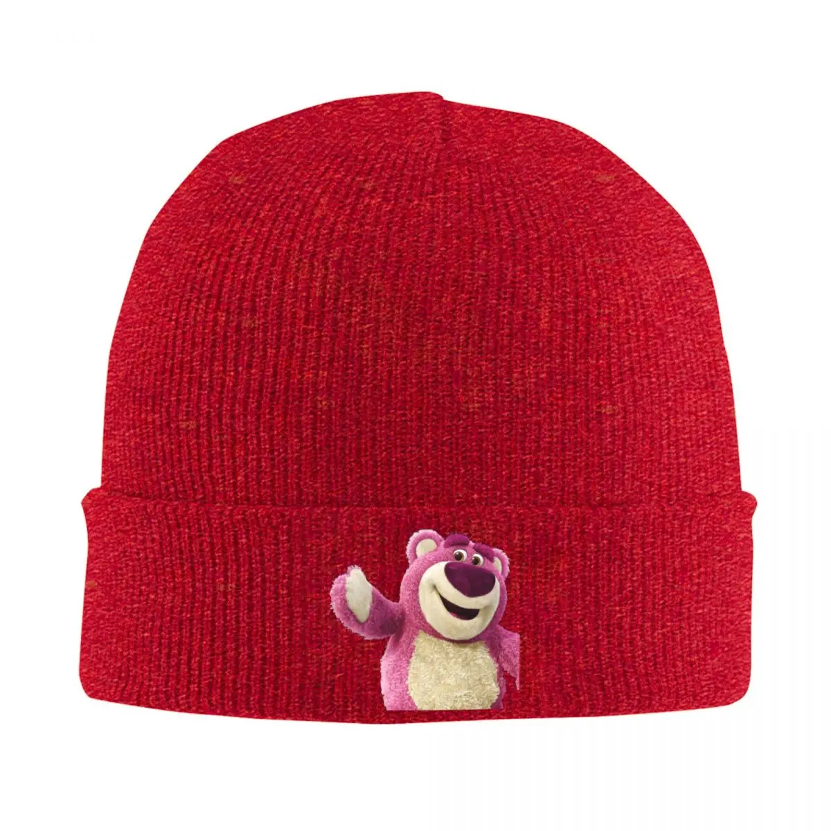 Hat Cute Bear Outdoor Caps For Men Women Disney Toy Story Lotso Skullies Beanies Ski Caps Cotton Bonnet Hats