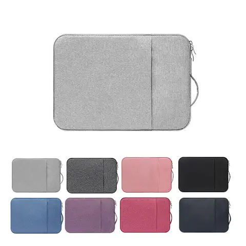 Macbook Air M2 케이스 용 노트북 가방 12 13.3 14 Macbook Pro Air M1 용 15 인치 내부 방광 Lenovo Dell HP Huawei Xiaomi 데님 가방
