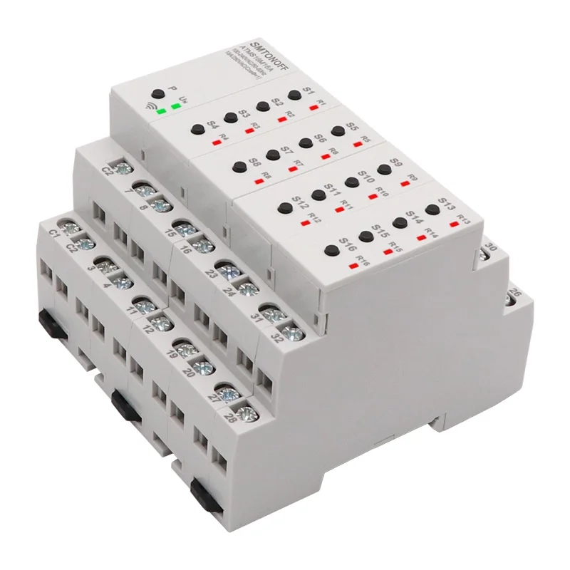 Tuya WIFI 16 isolated channels 16 gang smart switch Without Extension switch Smart Timer Remote Control Voice control