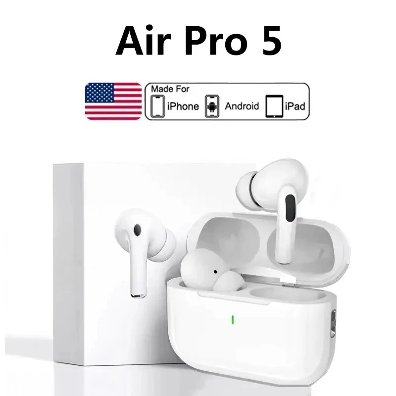

Оригинальные наушники Air pro bluetooth Bluetooth 5,3 aurculares, игровая гарнитура для iPhone, Apple, Xiaomi, Android, телефона