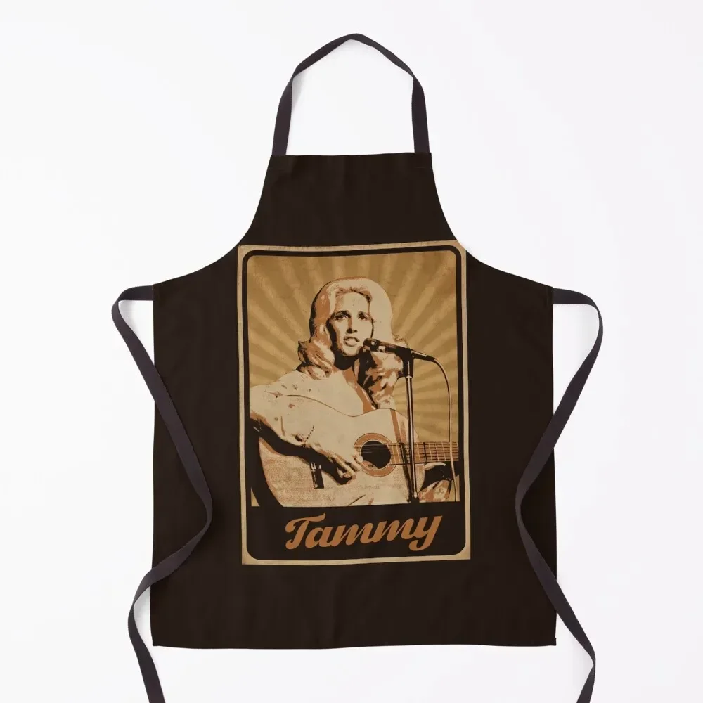 Tammy Country Music Apron japanese style For Cooking Kitchens Accessories Apron