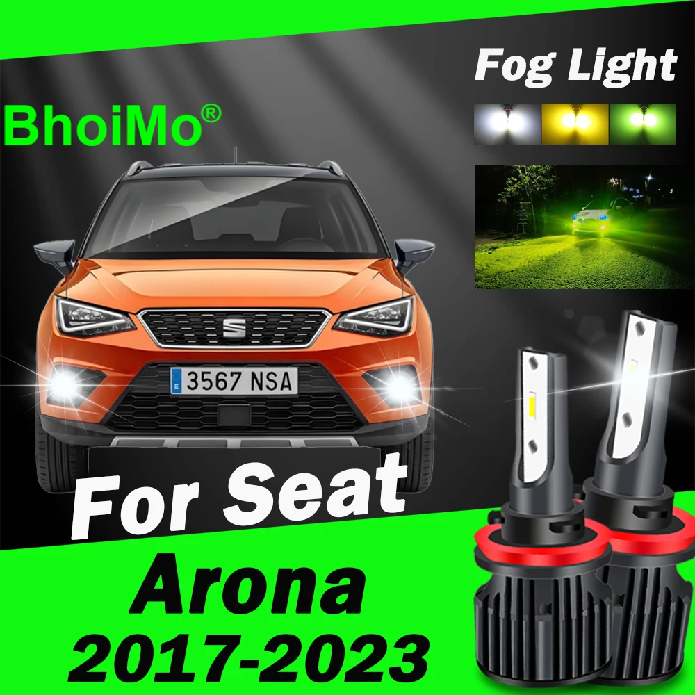

Передняя противотуманная фара BhoiMo для Seat Arona 2017-2023 светодиодная лампа 2018 2019 2020 2021 2022