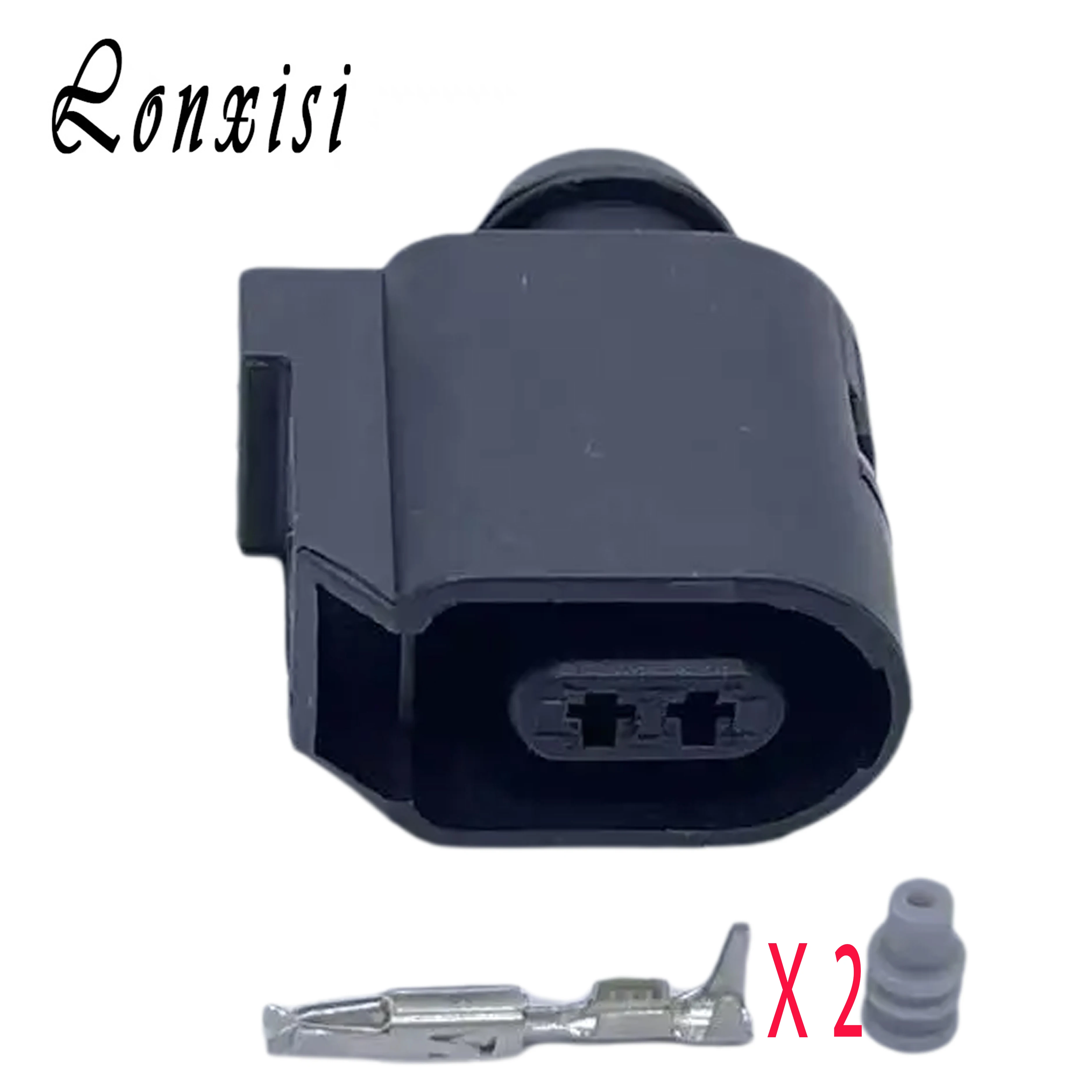 

1/5/10/20/50 Sets 2 Pin 6E0973702 8T0973702 ABS Speed Sensor Plug For Golf MK5 MK6 Passat B6 Polo Tiguan Jetta A4 Q3 Seat