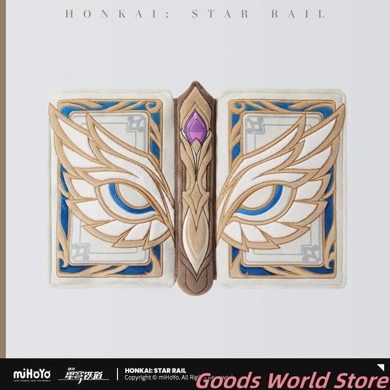 Dr. Ratio Book of Truth Pillow Original mIHOYO Game Honkai Star Rail Dr. Costume de cosplay Ratio, cadeau d'anniversaire ou d'Halloween sur le thème de l'anime