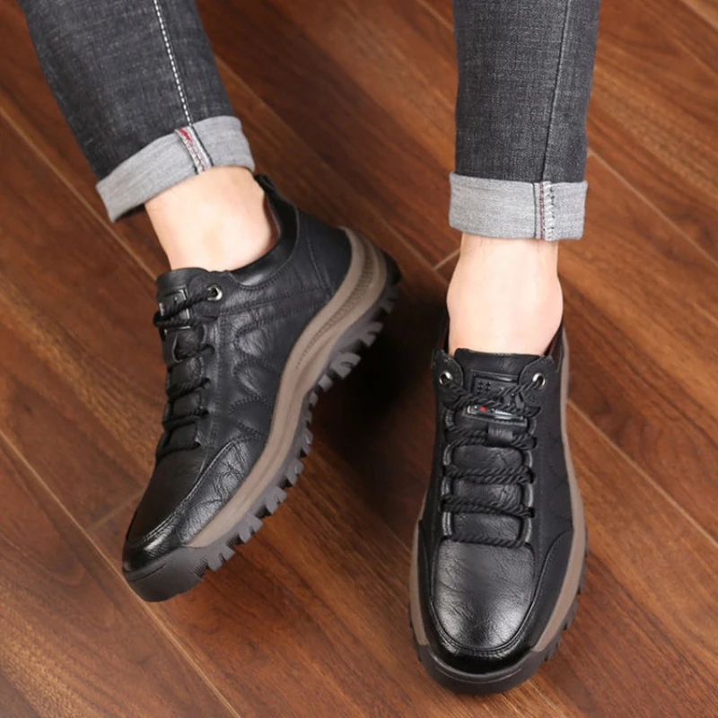 Scarpe da uomo per il tempo libero all'aperto Scarpe da alpinismo Scarpe moda antiscivolo Scarpe leggere Scarpe da ginnastica comode da uomo Zapatos De Hombre